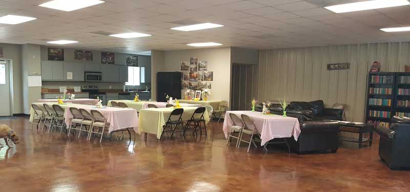 Enchanted Oaks RV Park in Rockport, TX - Our Dining Room
