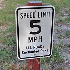 Enchanted Oaks RV Park in Rockport, TX - Our Speed Limit